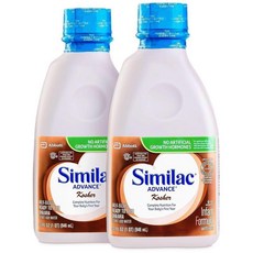Similac Advance Kosher Infant Formula 씨밀락 어드밴스 코셔 인펀트 포뮬러 0-12개월 946ml, 2개