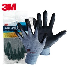 3M NBR폼코팅장갑 슈퍼그립 쿨 니트릴폼 안전 다목적 작업장갑, L