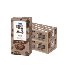 매일두유 초콜릿 190mL 48팩, 48개