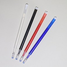 쇼핑앤퍼니 원단 아이롱펜 열펜 다리미로 지워지는 펜, 1개, 리필심 빨강