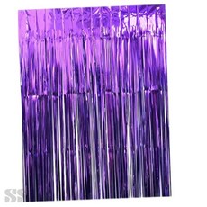 살림탐구 파티 커튼 퍼플 벽장식