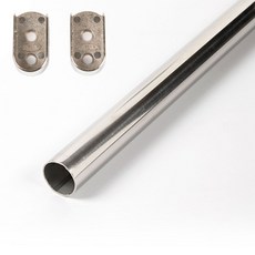 철물대장 스텐 파이프 옷봉 옷걸이봉 소켓세트, 16파이-600mm