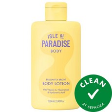 Isle of Paradise 아일 오브 파라다이스 브릴리언틀리 브라이트 바디 모이스처라이저, 01번280 mL/9.45 oz