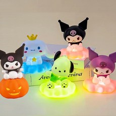 여자아이 선물 산리오 무드등 미니 조명 시나모롤 쿠로미 포차코, 4. 포차코 무드등(초록색)