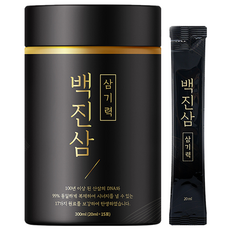 고농축 산삼진액 백진삼 삼기력 장뇌삼 산양삼 홍삼, 1개, 15회분