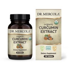 DR. MERCOLA 無麩質薑黃素萃取錠, 1個, 90 件