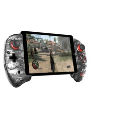 iOS/Android PG-9083S 텔레스코픽 핸들 패드용 업그레이드된 Ipega 무선 게임 컨트롤러 블루투스, 03 Grey