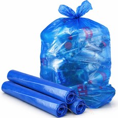 핸디데이 도톰한 쓰레기 봉투 청색 50매, 3개, 50L