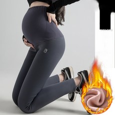 임산부 레깅스 가을 겨울 겉에 상어 가죽 토끼털에 융털에 도톰한 바비 요가바지 조거 면바지