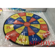 SNS 古早味 懷舊童玩 飛鏢靶 粘鏢靶 直徑41公分, 1個