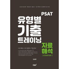 PSAT 유형별 기출 트레이닝 자료해석 [STARTER]:, 지식과감성