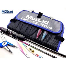 Mustad 鐵板收納袋(中) MB-021 輕量鐵板釣系統, 1個