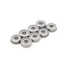 2개 F693ZZ 3x8x4mm ABEC-7 플랜지 베어링 딥 러너 볼 베어링, 2개 F693ZZ 3x8x4mm ABEC-7 플랜지 베