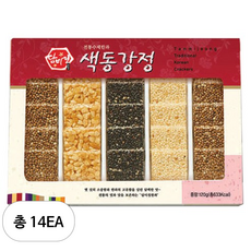 담미정 색동강정세트, 120g, 14세트