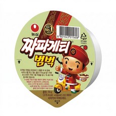 컵라면 농심 짜파게티범벅 70g 12개