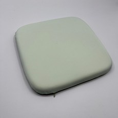 記憶棉坐墊 涼感冰絲透氣椅墊, 淺綠,35cm*35cm*3.3cm