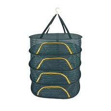 생선건조망 대형4단 나물야채 과일고추말리기 녹차찻잎 다용도 무말랭이, 1개, 4단, 그린