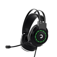 GAMEPOWER JIN X 3.5mm 잭 게이밍 헤드셋 - 50mm 드라이버가 있는 유선 헤드폰 편안한 디자인 360 공간 오디오 노이즈 캔슬링 마이크 PS4 PS5, VOLDONX