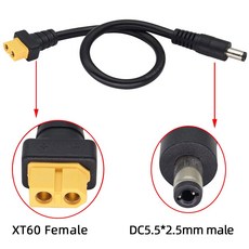5521 5525 커넥터 배터리 Female 암수 장치 변환 모바일 XT90, XT60 암전직시공두, 1개