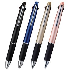 제트스트림 4색볼펜+샤프 0.38mm MSXE5-1000-38, 네이비, 네이비