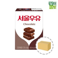 서울우유 초코우유 200ml (24팩) ths+0842vz