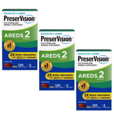 바슈롬 프리저비전 AREDS 2 포뮬러 소프트젤, 3개, 120정