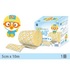 PORORO 兒童專用固定繃帶 5cm x 10m, 1個