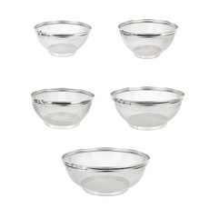 AN 스텐 채반 바구니 소쿠리 물빠짐 야채 채소 세척 튀김, 2호, 1개