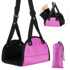 해먹텐트공중그네트리텐트 야외 캠핑카 기차 여행 발받침 패드 피로 해소 다리 방수 부은 발 스텝 실내 파티오 스윙, 1개, pink