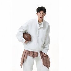 ANYOU 봄가을 남성 러닝복 트레이닝세트 츄리닝바지 스탠드 칼라 조거팬츠 러닝복 캐주얼 런닝복 레이닝셋트