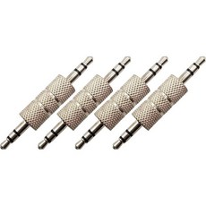 3.5mm 수컷에서 수컷으로 변환 어댑터 18 스테레오 헤드폰 오디오 잭 4개 세트 스피커용, 3.5MM 수 어댑터 1 8 스테레오 헤드폰 오디오 잭