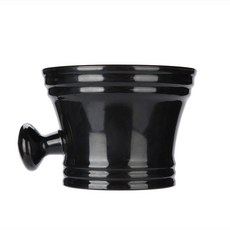 면도기 남자의 플라스틱 그릇 수염 비누 내구성 머그잔에 대한 이발사 청소 컵, 01 CN, 1) black, 01 black