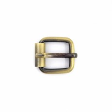 糊塗鞋匠 優質鞋材 N315 針通扣，皮帶扣/腰帶扣/背帶扣環/包包扣環，調節扣, B06 內徑17mm古掃色