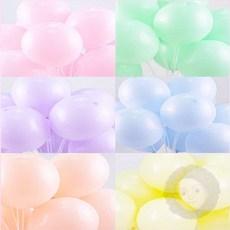[염셀러제안샵] 30cm 마카롱 풍선 100개입, 그린