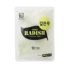 행복한맛남 갈은무 500g 간무 냉동무