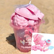 산리오 모래놀이 세트 마이멜로디 모래성 만들기 유아 오감놀이 긍정적행동지원 유아목욕장난감 촉감놀이 해변모래놀이세트 응용행동분석