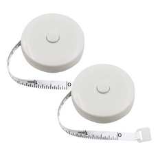 셀링랩 미니줄자 화이트, 2개, 1.5m