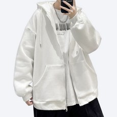 바르가 미니멀 무지 후드집업 데일리 캐주얼 점퍼 레이어드 아우터