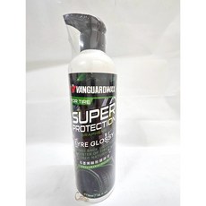 VANGUARDWAX 鐵甲武士超級防護 石墨烯輪胎鍍膜 473ml 輪胎亮光, 1個