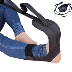 집에서 간단히 발목 통증 종아리 운동 스트레칭 벨트, 단품