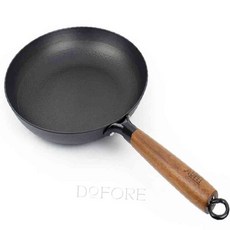 무쇠 주물 후라이팬 오믈렛팬, 1개, 28cm