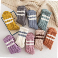 기모양말 겨울 수면양말 베이직 두줄 따뜻한 보온 방한 가벼운