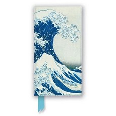 Hokusai:The Great Wave (Foiled Slimline Journal), Hokusai, Flame Tree Studio(저), Flame Tree