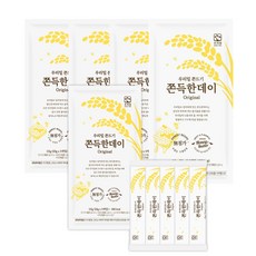 우리밀 쫀득한데이 오리지널 국산 쫀드기 무첨가, 5개, 115g