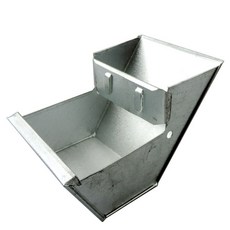 토끼 사료통 농장 도구 물통 토끼집용 6개 장비 세트 물통 동물 애완동물 젖꼭지, 10cm, 실버