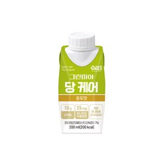 그린비아 당 케어 (호두맛) 호두맛 모음, 48개, 200ml