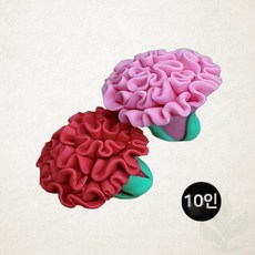 버블솝플레이 비누 만들기 클레이 5월의카네이션 10인용 단체 수업 1세트