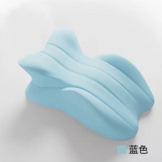 成人趴睡枕 多功能護腰, 趴睡枕- 一隻裝 全藍色無頭枕