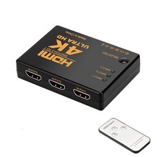 標準4K2K HDMI 3進1出切換器-93C 機上盒/螢幕切換器 附遙控器, 1個, 93C