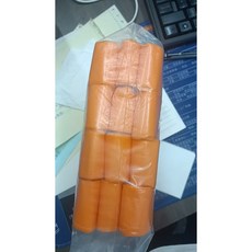 LitterLocker 橘色通用補充袋, Litter Locker 貓咪廁所垃圾袋, 橘色, 1套